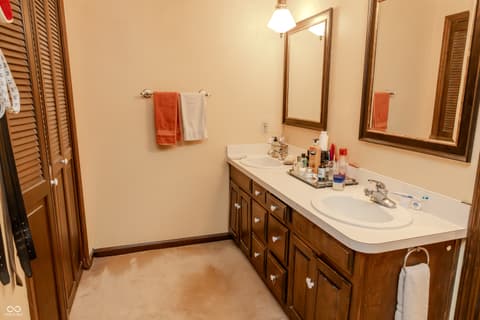 Bathroom at 1958 W Twin Oaks Court, Crawfordsville, IN