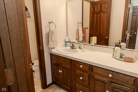 Bathroom at 1958 W Twin Oaks Court, Crawfordsville, IN