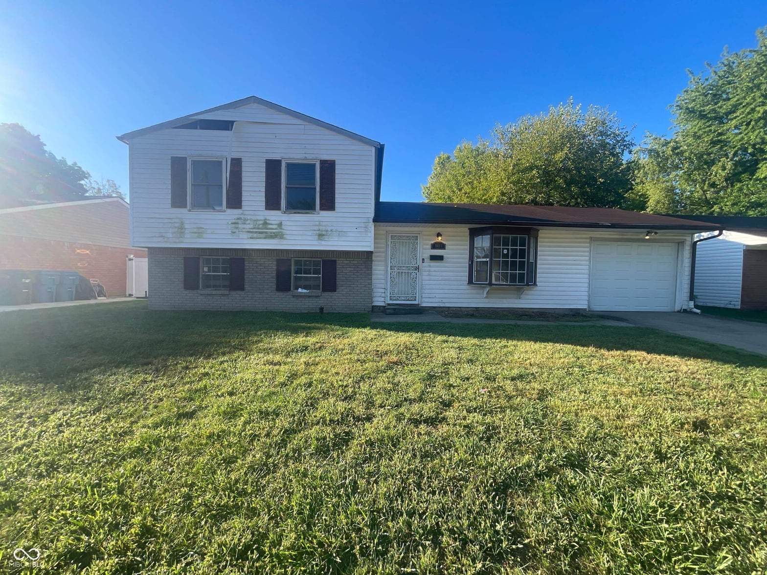 Front exterior at 9111 E 34th Street, Indianapolis, IN