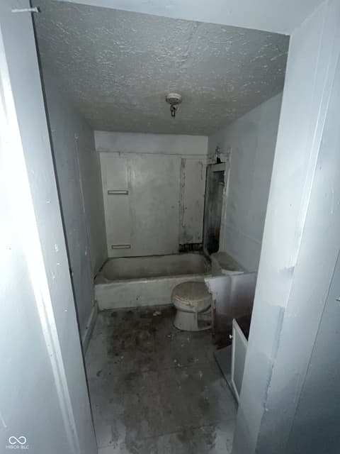 Bathroom at 639 Warren Avenue, Indianapolis, IN