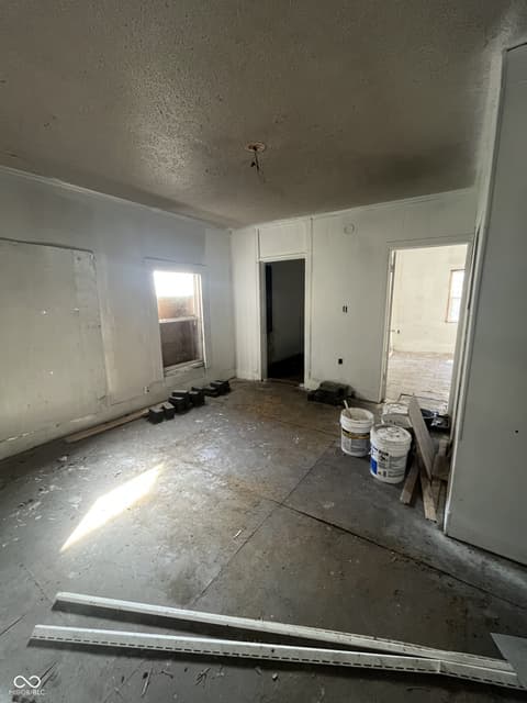 Living room at 639 Warren Avenue, Indianapolis, IN