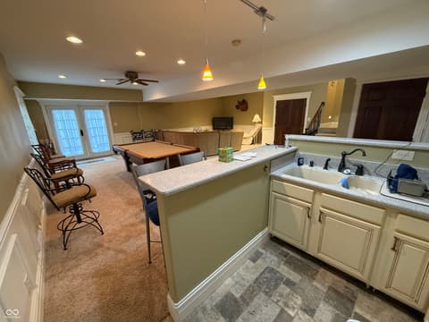 Family room at 11640 E 63rd Street, Indianapolis, IN