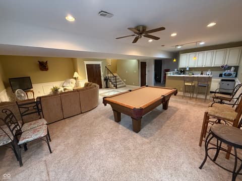 Family room at 11640 E 63rd Street, Indianapolis, IN