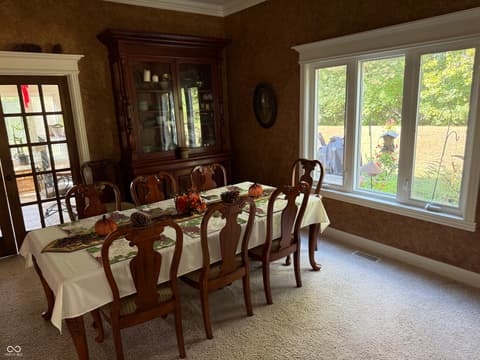 Dining room at 11640 E 63rd Street, Indianapolis, IN