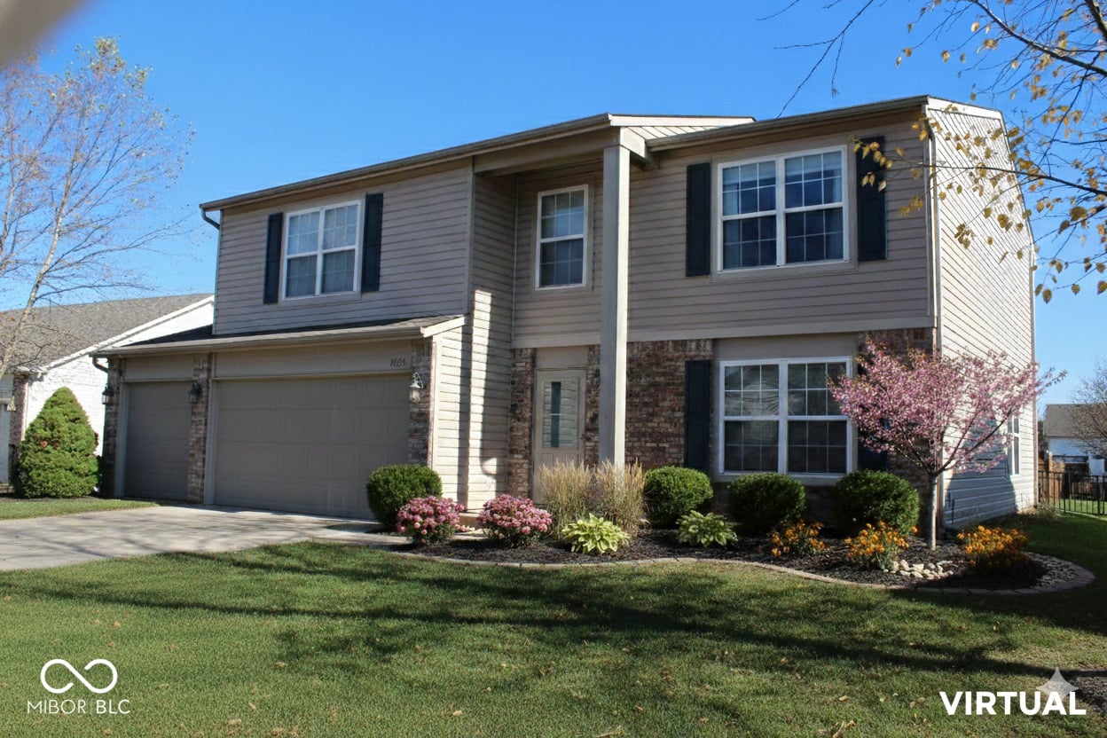 Front exterior at 19212 Golden Meadow Way, Noblesville, IN