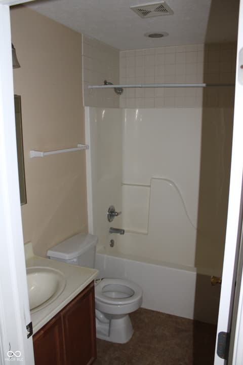 Bathroom at 47 Port Sylvia Drive, Indianapolis, IN