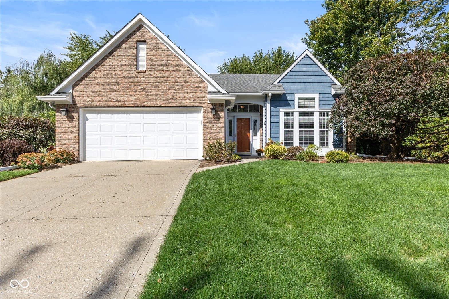 Front exterior at 10710 Northfield Place, Fishers, IN