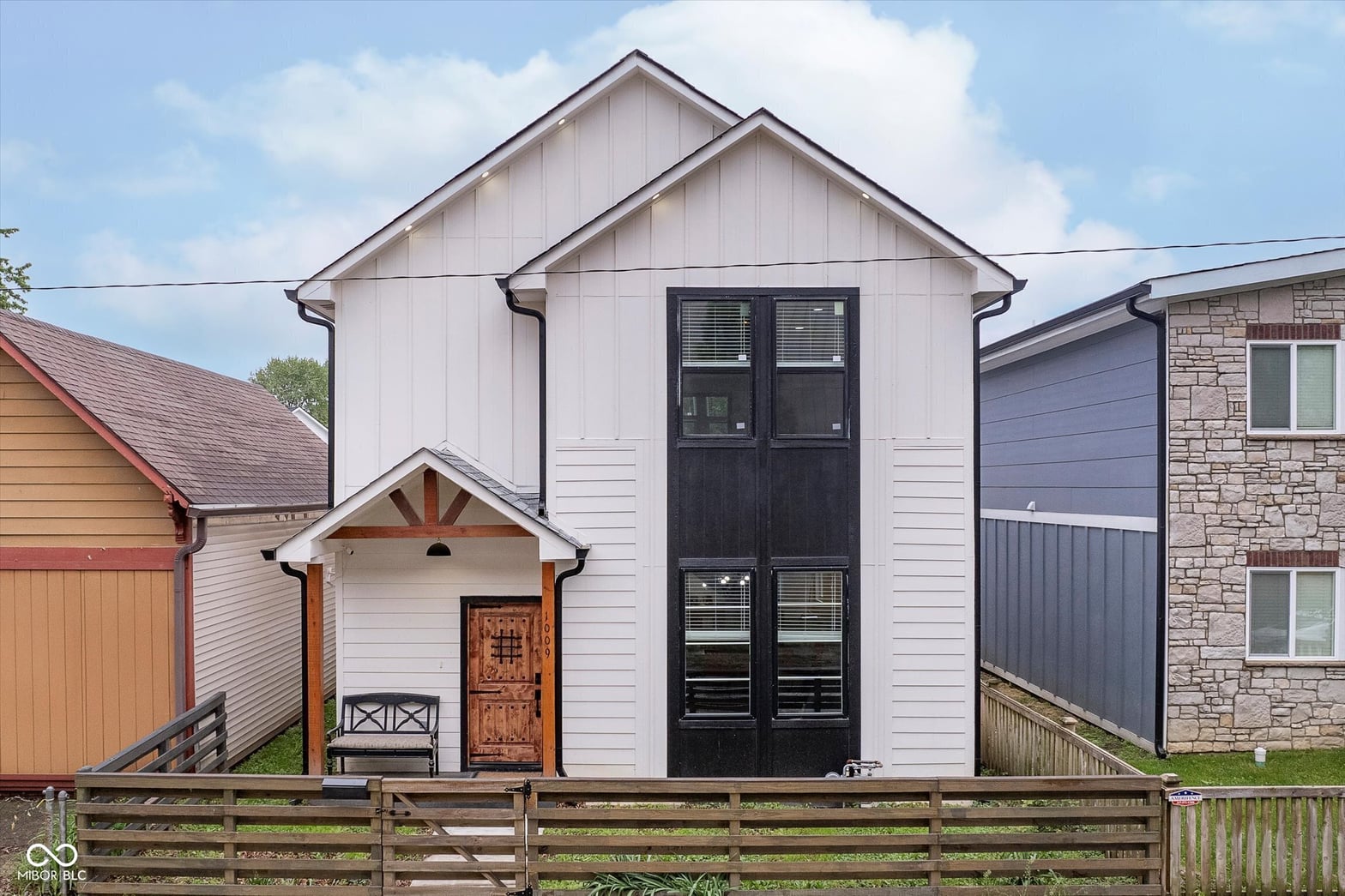 Front exterior at 1009 Harrison Street, Indianapolis, IN
