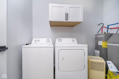 Laundry room at 1009 Harrison Street, Indianapolis, IN