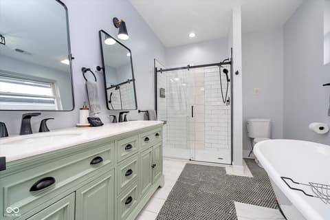 Bathroom at 1009 Harrison Street, Indianapolis, IN