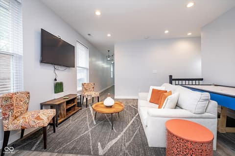 Living room at 1009 Harrison Street, Indianapolis, IN