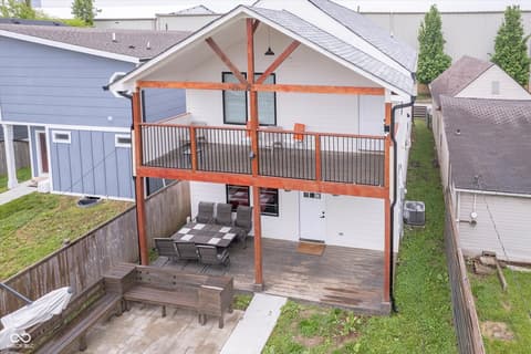 Backyard at 1009 Harrison Street, Indianapolis, IN