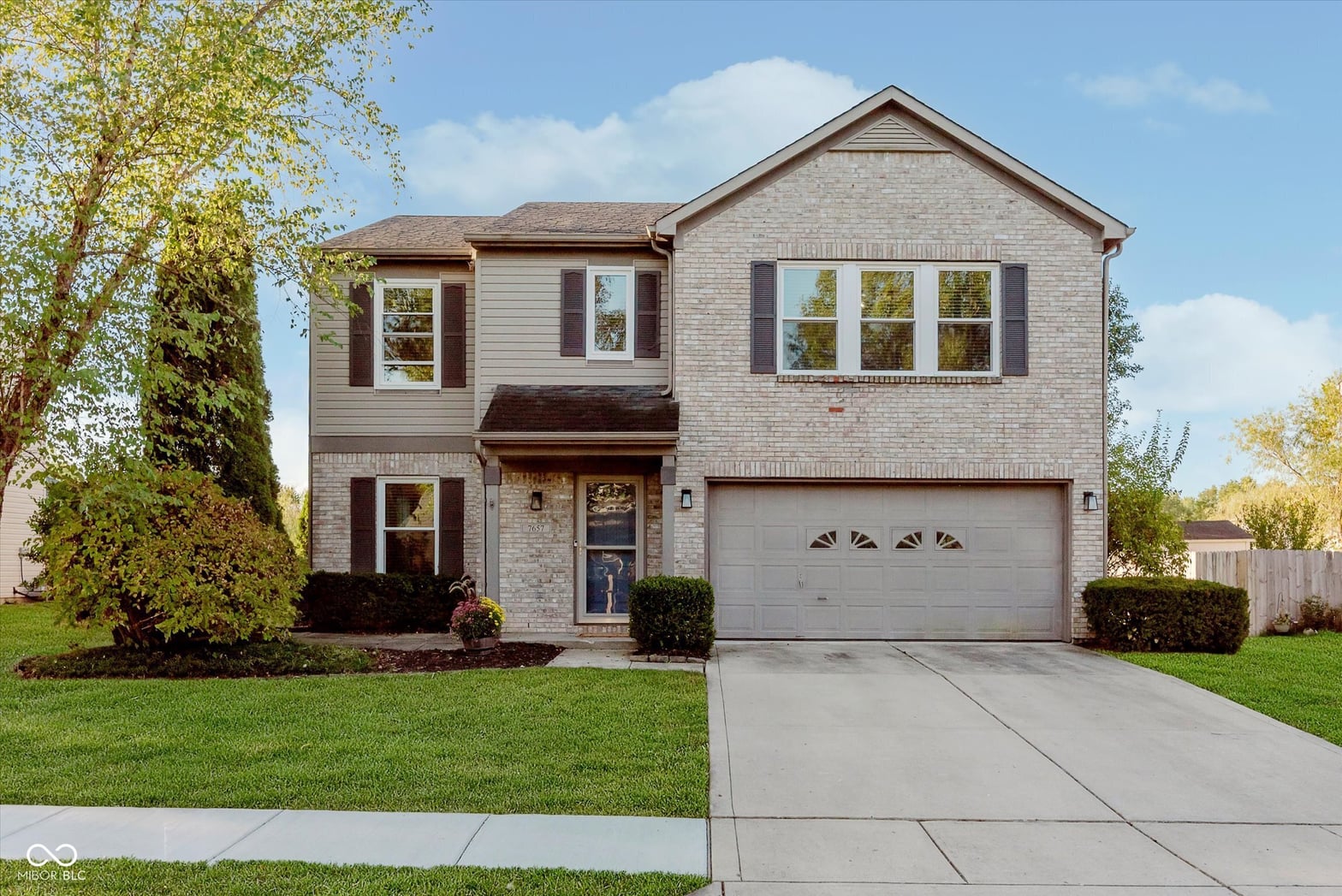 Front exterior at 7657 Wheatgrass Lane, Noblesville, IN