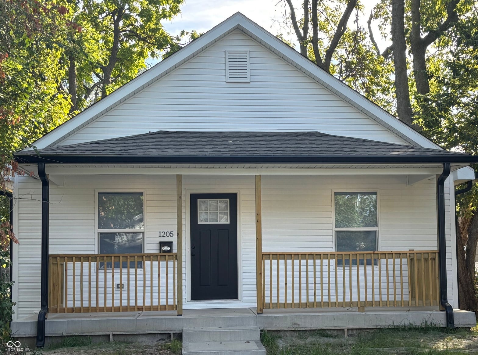 Front exterior at 1205 Winfield Avenue, Indianapolis, IN