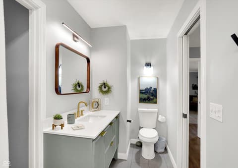 Bathroom at 22304 Craig Avenue, Noblesville, IN