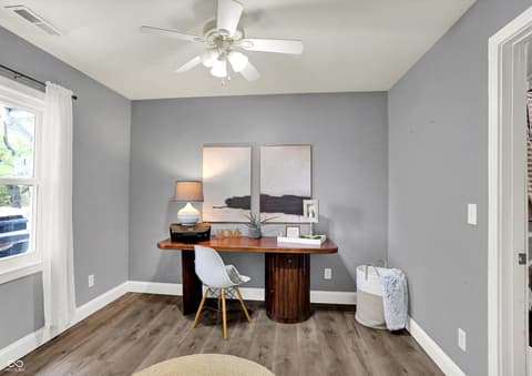 Home office at 22304 Craig Avenue, Noblesville, IN