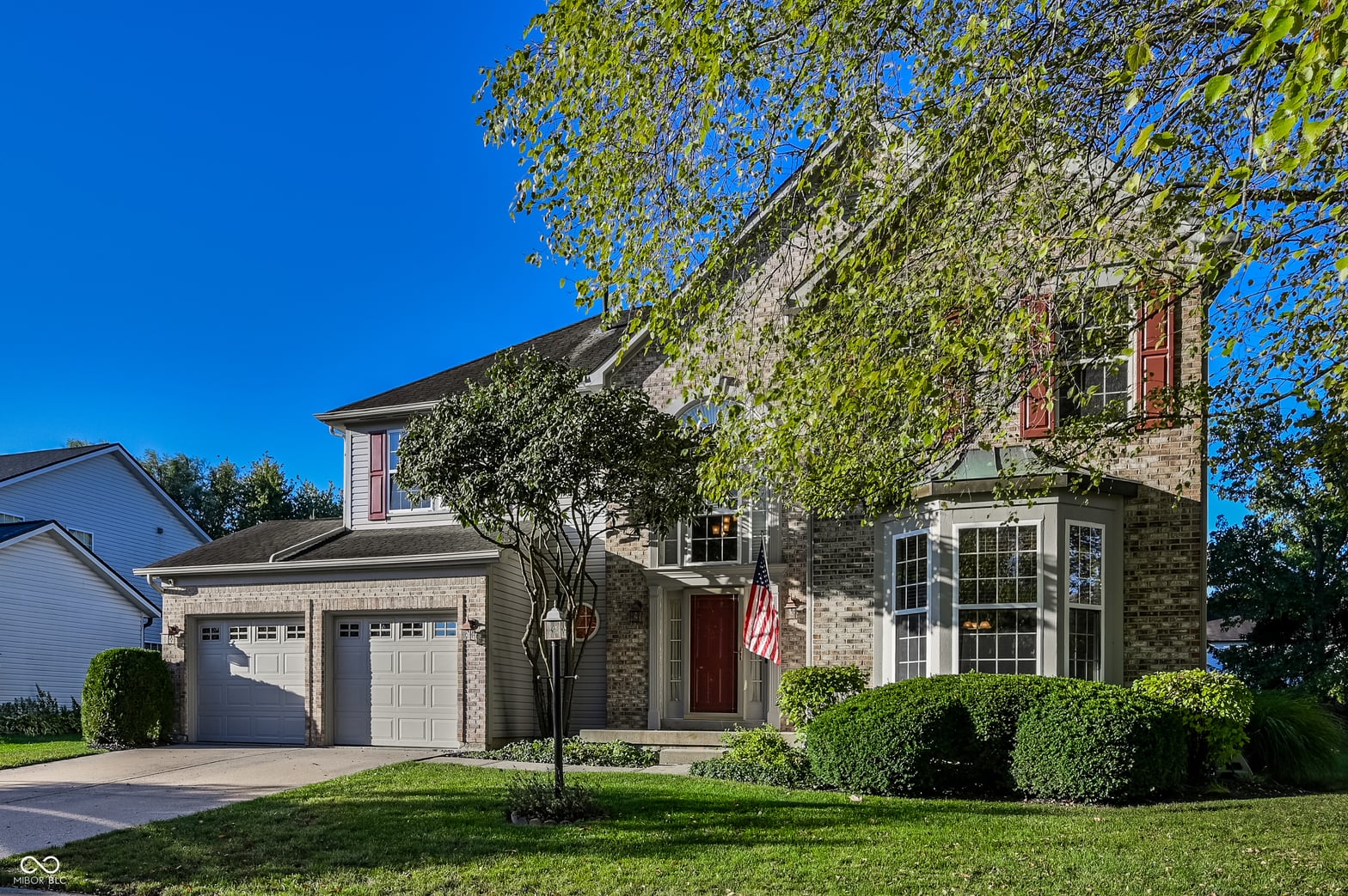 Front exterior at 5305 Breakers Way, Carmel, IN