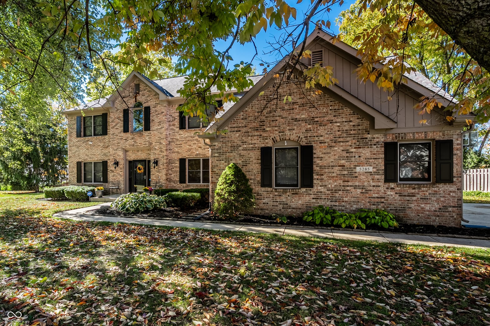 Front exterior at 5285 Canary Court, Carmel, IN
