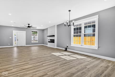 Living room at 58 N Kealing Avenue, Indianapolis, IN