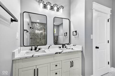 Bathroom at 58 N Kealing Avenue, Indianapolis, IN