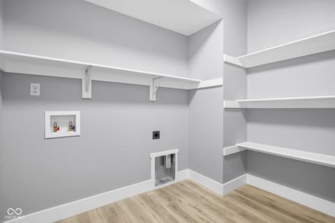 Laundry room at 58 N Kealing Avenue, Indianapolis, IN