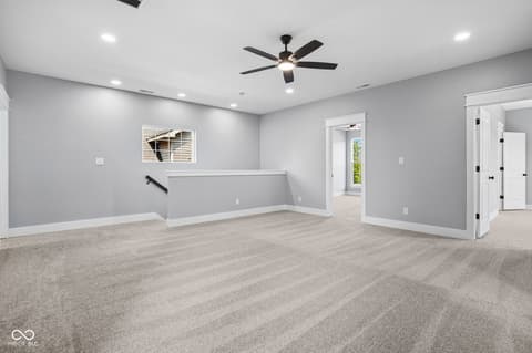 Living room at 58 N Kealing Avenue, Indianapolis, IN