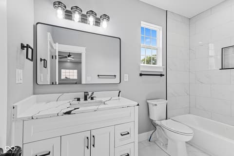 Bathroom at 58 N Kealing Avenue, Indianapolis, IN