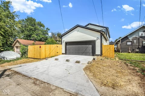 Garage at 58 N Kealing Avenue, Indianapolis, IN