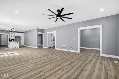 Living room at 58 N Kealing Avenue, Indianapolis, IN