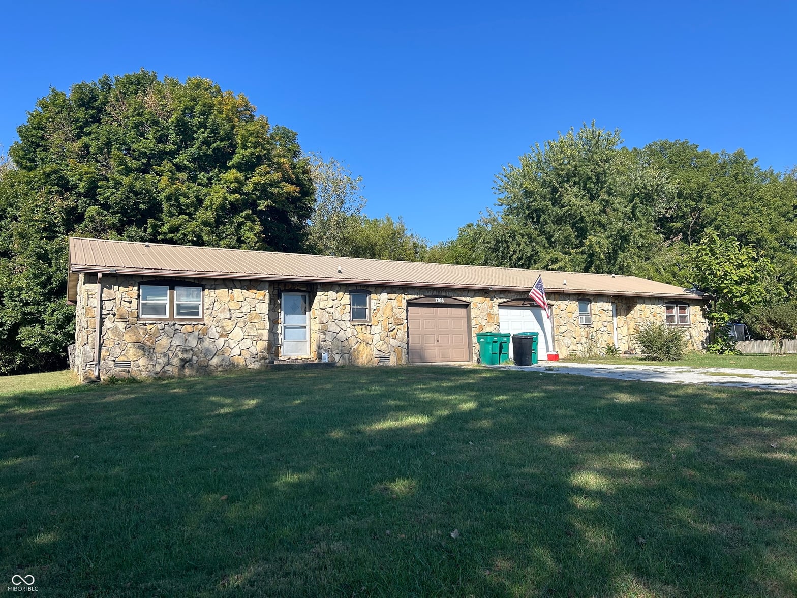 Front exterior at 17266 Mystic Road, Noblesville, IN