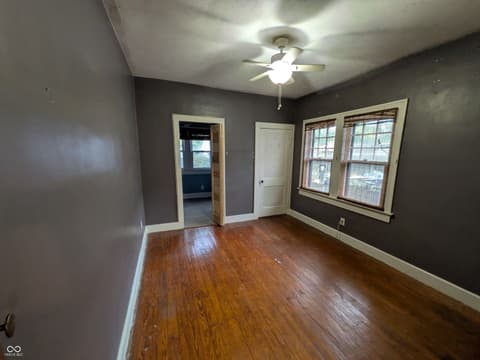 Bedroom at 926 N Bancroft Street, Indianapolis, IN