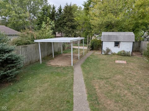Yard at 926 N Bancroft Street, Indianapolis, IN