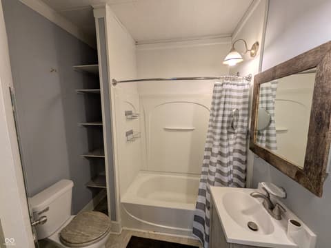 Bathroom at 926 N Bancroft Street, Indianapolis, IN