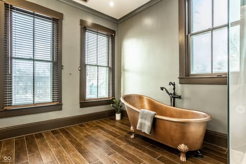 Primary bathroom at 1514 N College Avenue, Indianapolis, IN