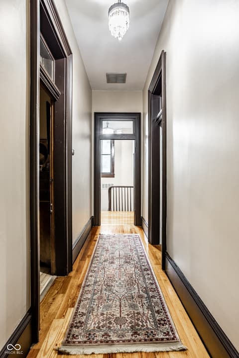 Hallway at 1514 N College Avenue, Indianapolis, IN