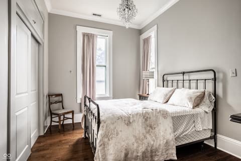 Bedroom at 1514 N College Avenue, Indianapolis, IN