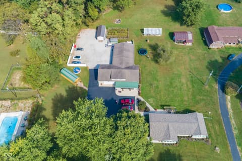 Aerial view at 4650 E Shady Lane, Mooresville, IN