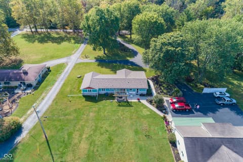 Aerial view at 4650 E Shady Lane, Mooresville, IN