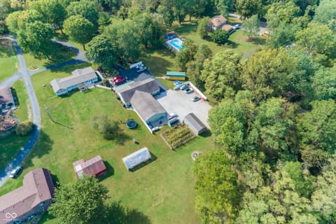 Aerial view at 4650 E Shady Lane, Mooresville, IN