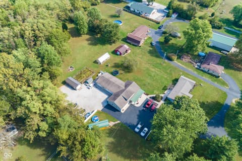 Aerial view at 4650 E Shady Lane, Mooresville, IN