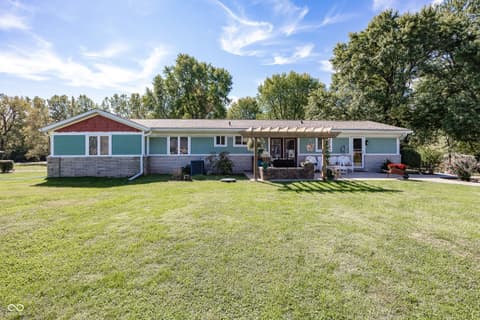 Backyard at 4650 E Shady Lane, Mooresville, IN