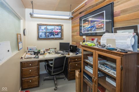 Home office at 4650 E Shady Lane, Mooresville, IN