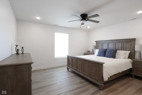 Bedroom at 1611 W Paula Drive, Columbus, IN