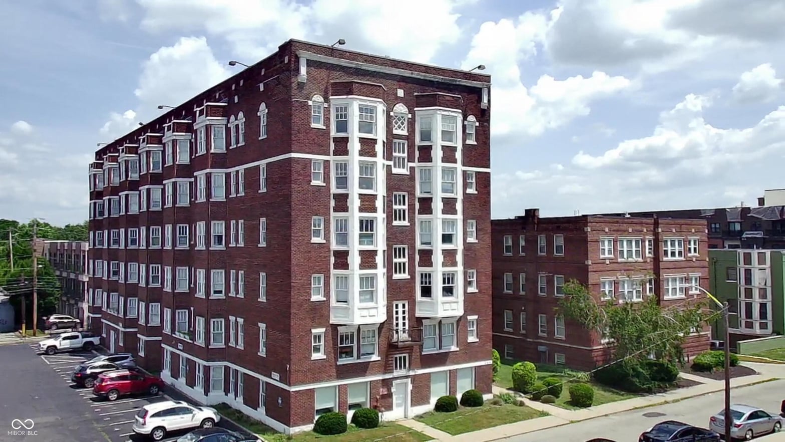 Front exterior at 230 E 9th Street, Indianapolis, IN