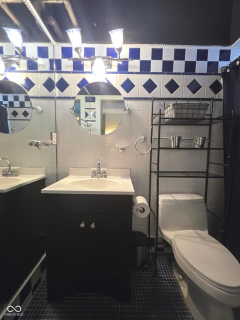 Bathroom at 230 E 9th Street, Indianapolis, IN