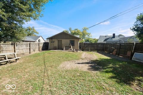 Yard at 1214 S Chester Avenue, Indianapolis, IN