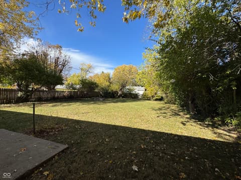 Yard at 4706 E 21st Street, Indianapolis, IN