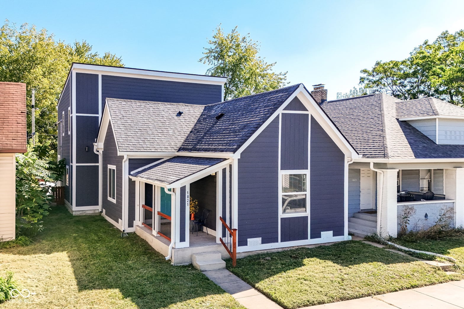 Front exterior at 1821 S East Street, Indianapolis, IN