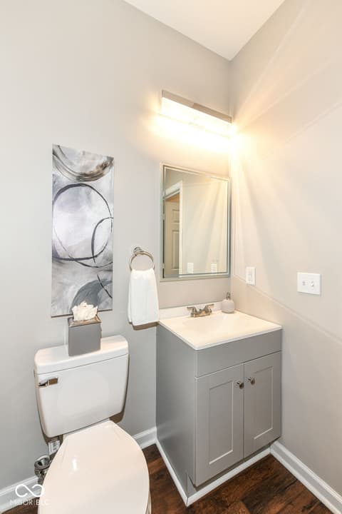 Bathroom at 1821 S East Street, Indianapolis, IN