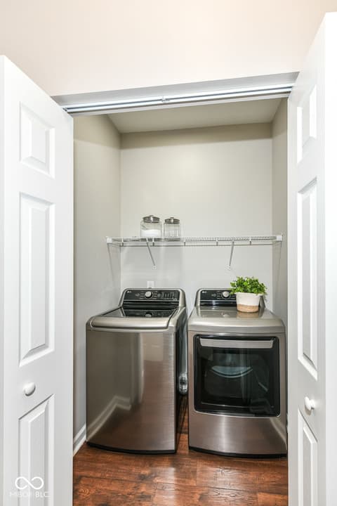 Laundry room at 1821 S East Street, Indianapolis, IN